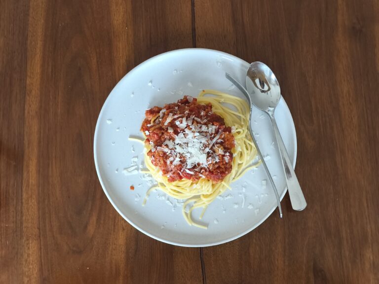 Kinder-Lieblingsessen mit Extra-Gemüse: Spaghetti Bolognese